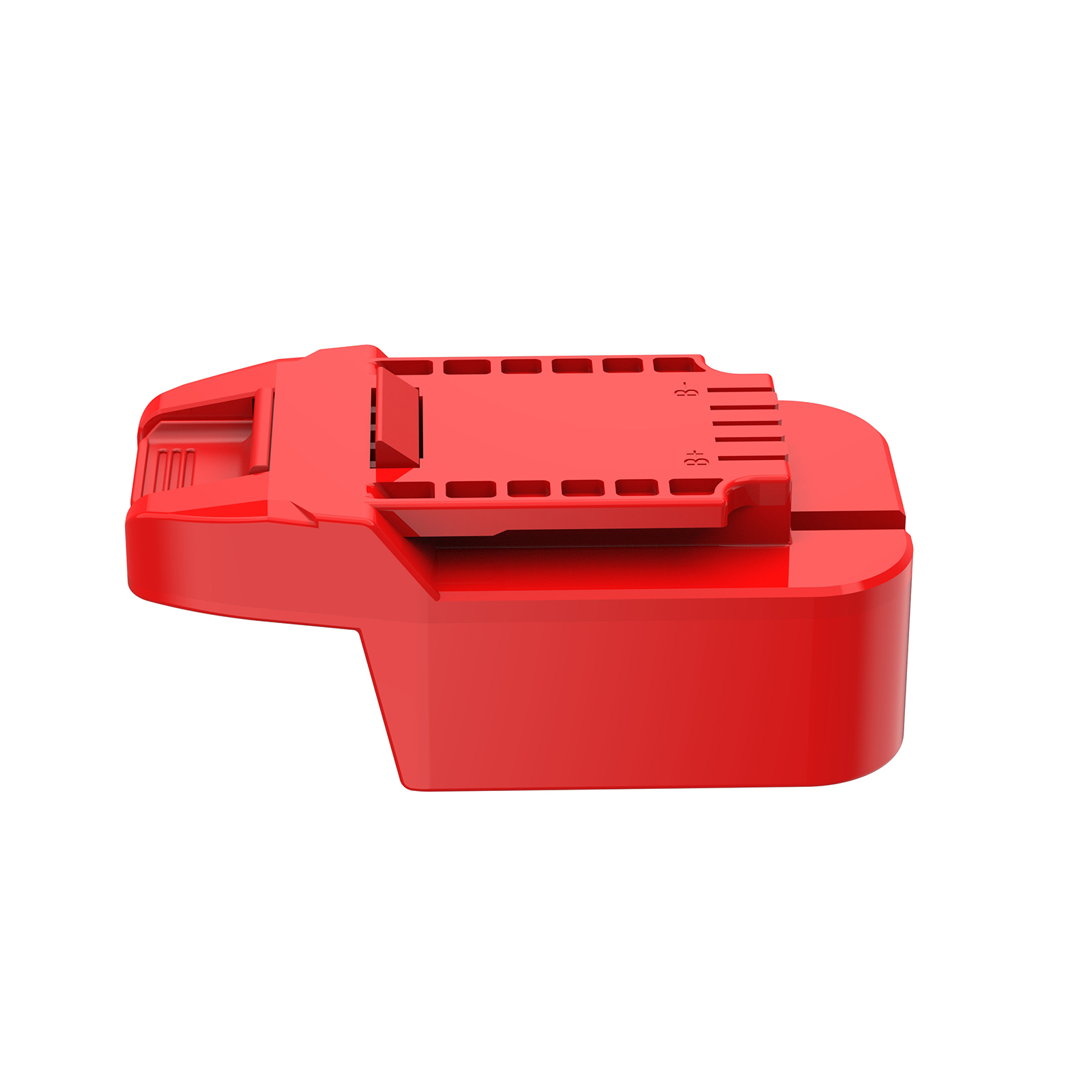 1 Adapter for Milwaukee M18 RED Batteries to Power Bauer 20v Tools - No Charging Function, Adapter Only, Battery and Tool Not Included