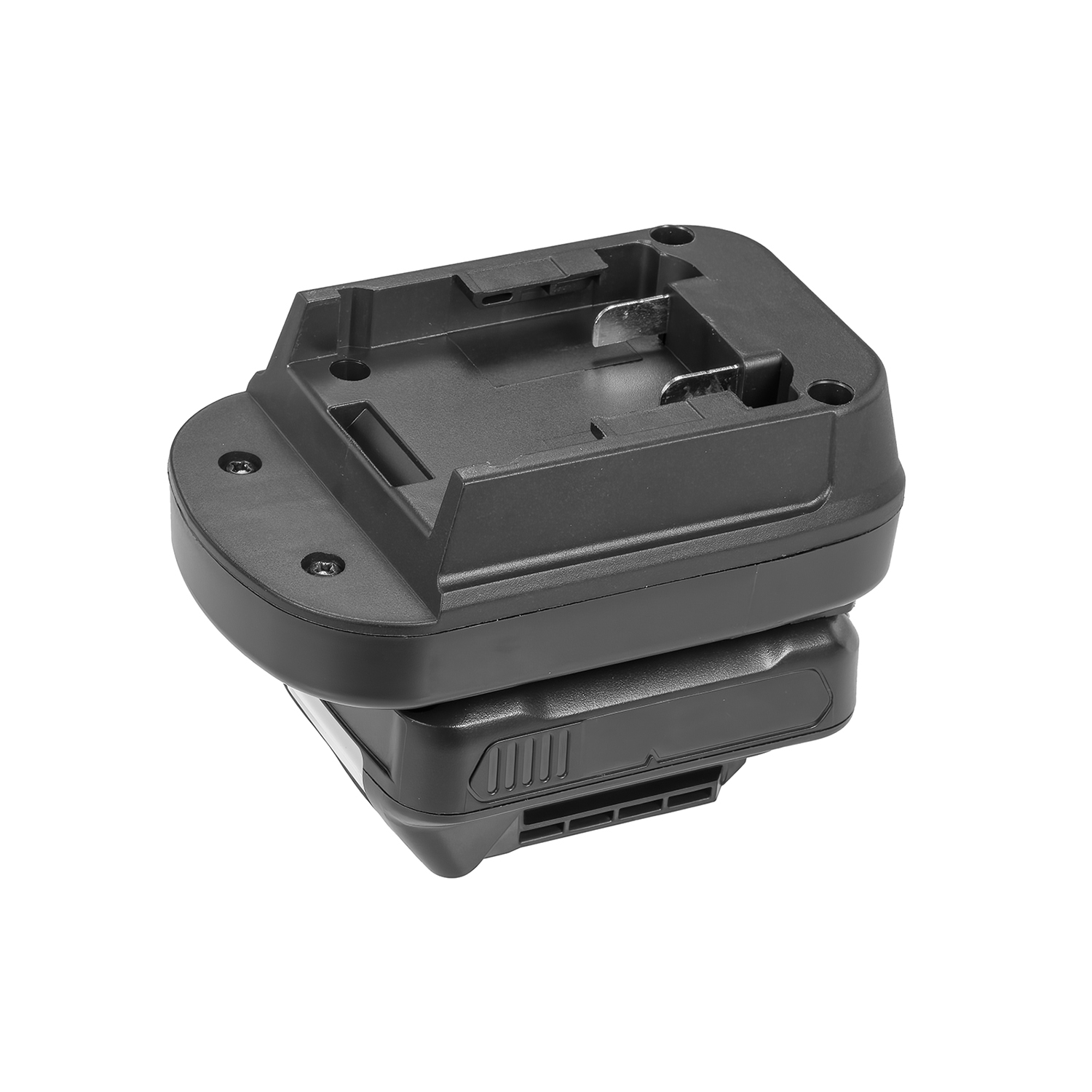 1 Adapter for Milwaukee M18 18v or DeWalt 20v Batteries to Power Makita 12v CXT Type Tools - No Charging Function, Adapter Only, Battery and Tool Not Included