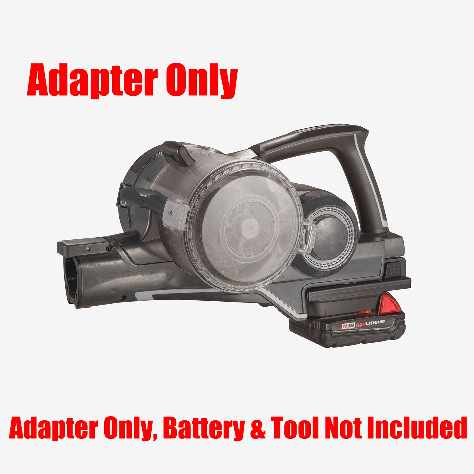 1 Adapter for Milwaukee M18 18v or DeWalt 20v Batteries to Power Hoover 20V ONEPWR Vacuum - No Charging Function, Adapter Only, Battery and Tool Not Included