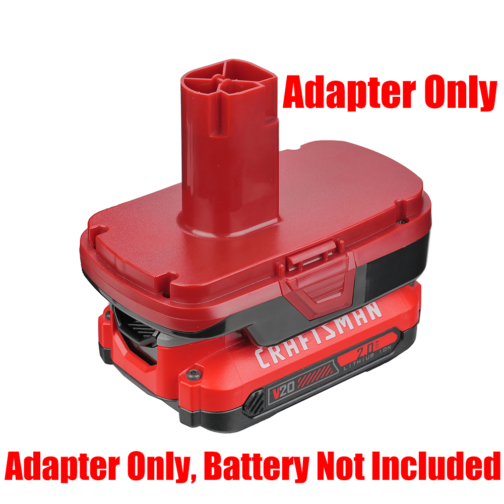 1 Adapter for Craftsman V20 NEW 20v Batteries to Power Craftsman 19.2V Tools - No Charging Function, Adapter Only, Battery and Tool Not Included