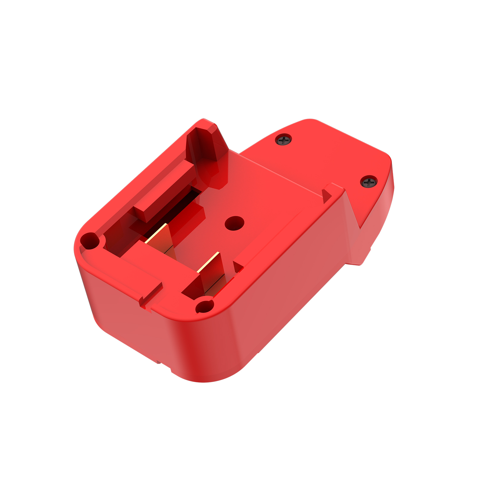 1 Adapter for Milwaukee M18 RED Batteries to Power Bauer 20v Tools - No Charging Function, Adapter Only, Battery and Tool Not Included