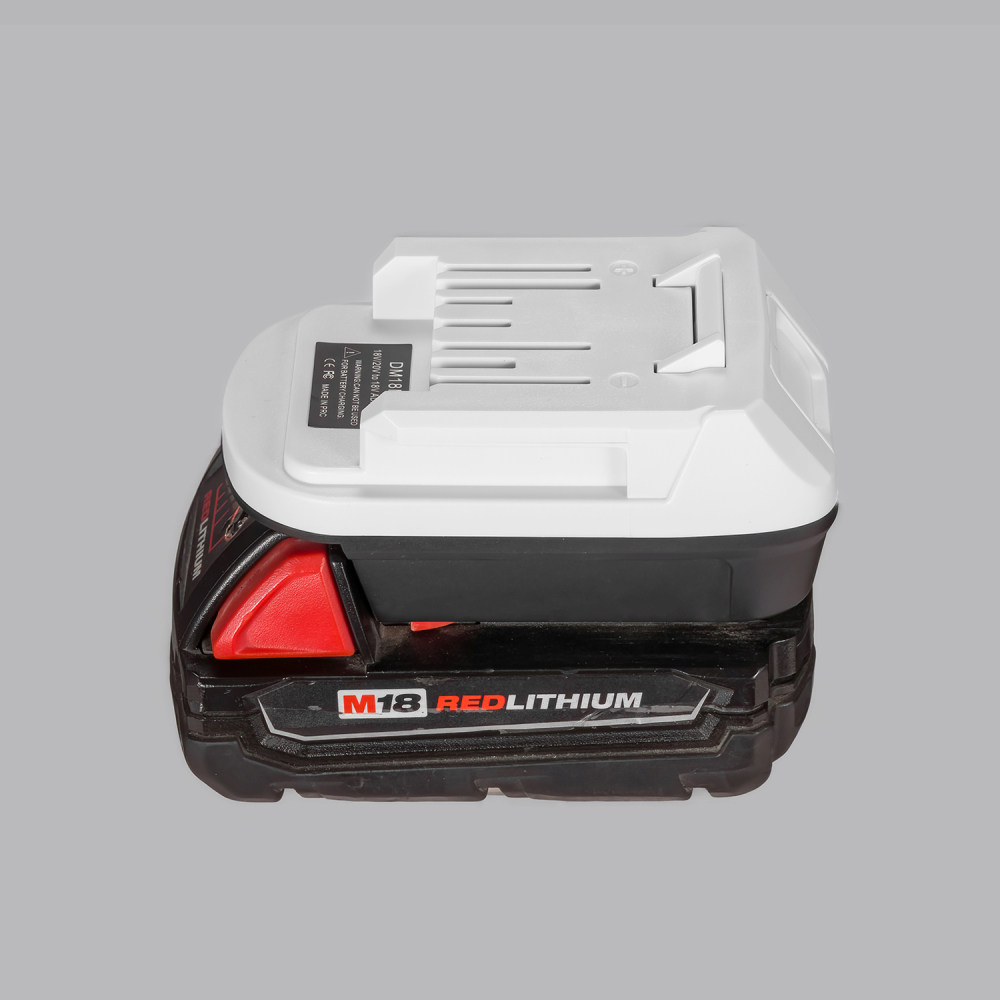 1 Adapter for Milwaukee M18 18v or DeWalt 20v Batteries to Power Makita 18v BL1813G-Series Tools - No Charging Function, Adapter Only, Battery and Tool Not Included