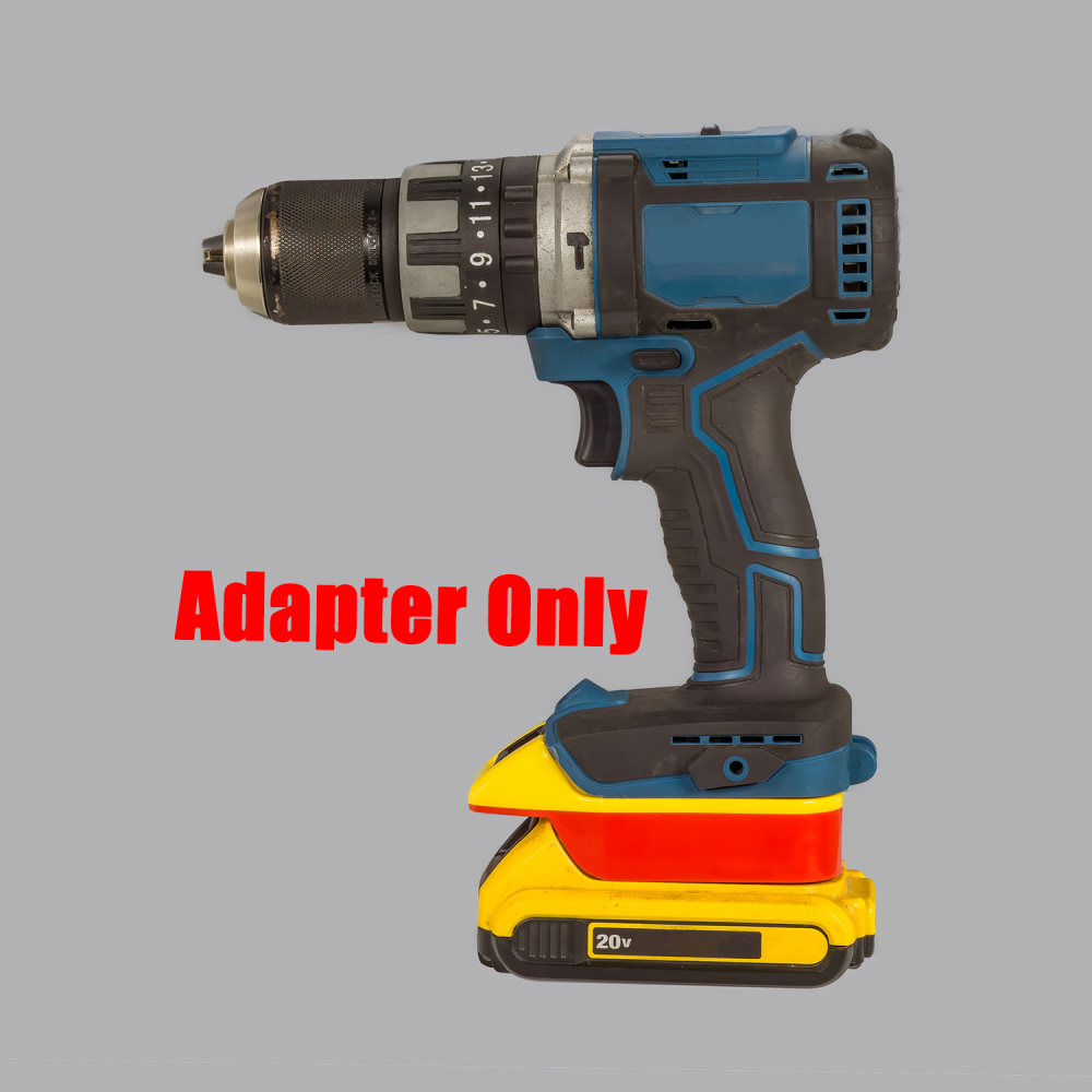 1 Adapter for DeWalt 20v Batteries to Power Hercules 20v Tools - No Charging Function, Adapter Only, Battery and Tool Not Included