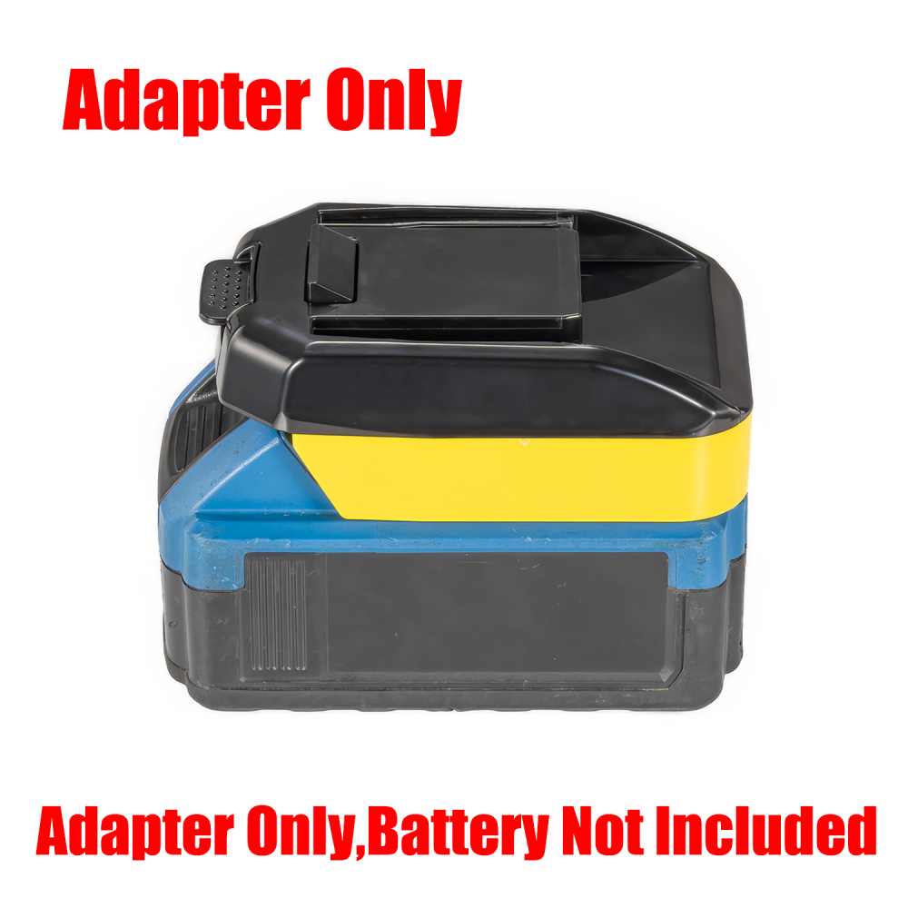 1 Adapter for Hercules 20v or DeWalt 20v Batteries to Power Worx 20v USA Ver. Tools - No Charging Function, Adapter Only, Battery and Tool Not Included