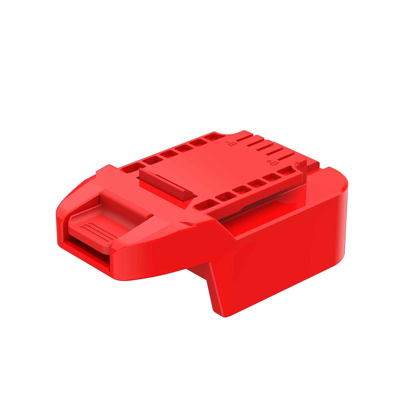 1 Adapter for Milwaukee M18 RED Batteries to Power Bauer 20v Tools - No Charging Function, Adapter Only, Battery and Tool Not Included