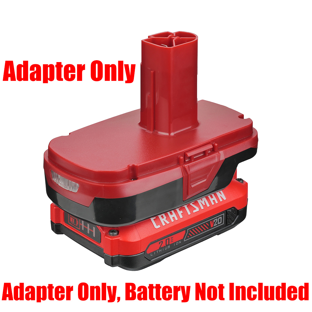 1 Adapter for Craftsman V20 NEW 20v Batteries to Power Craftsman 19.2V Tools - No Charging Function, Adapter Only, Battery and Tool Not Included