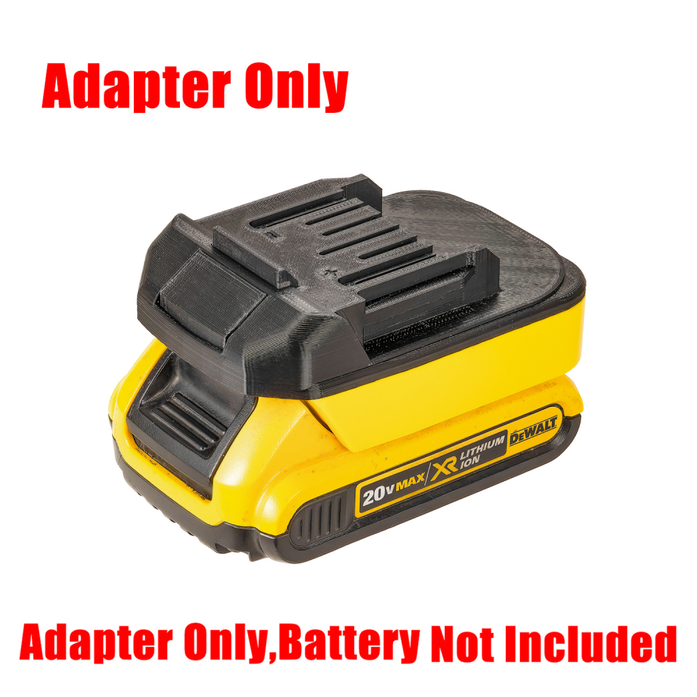 1 Adapter for DeWalt 20v Batteries to Power Toua 18v Tools - No Charging Function, Adapter Only, Battery and Tool Not Included