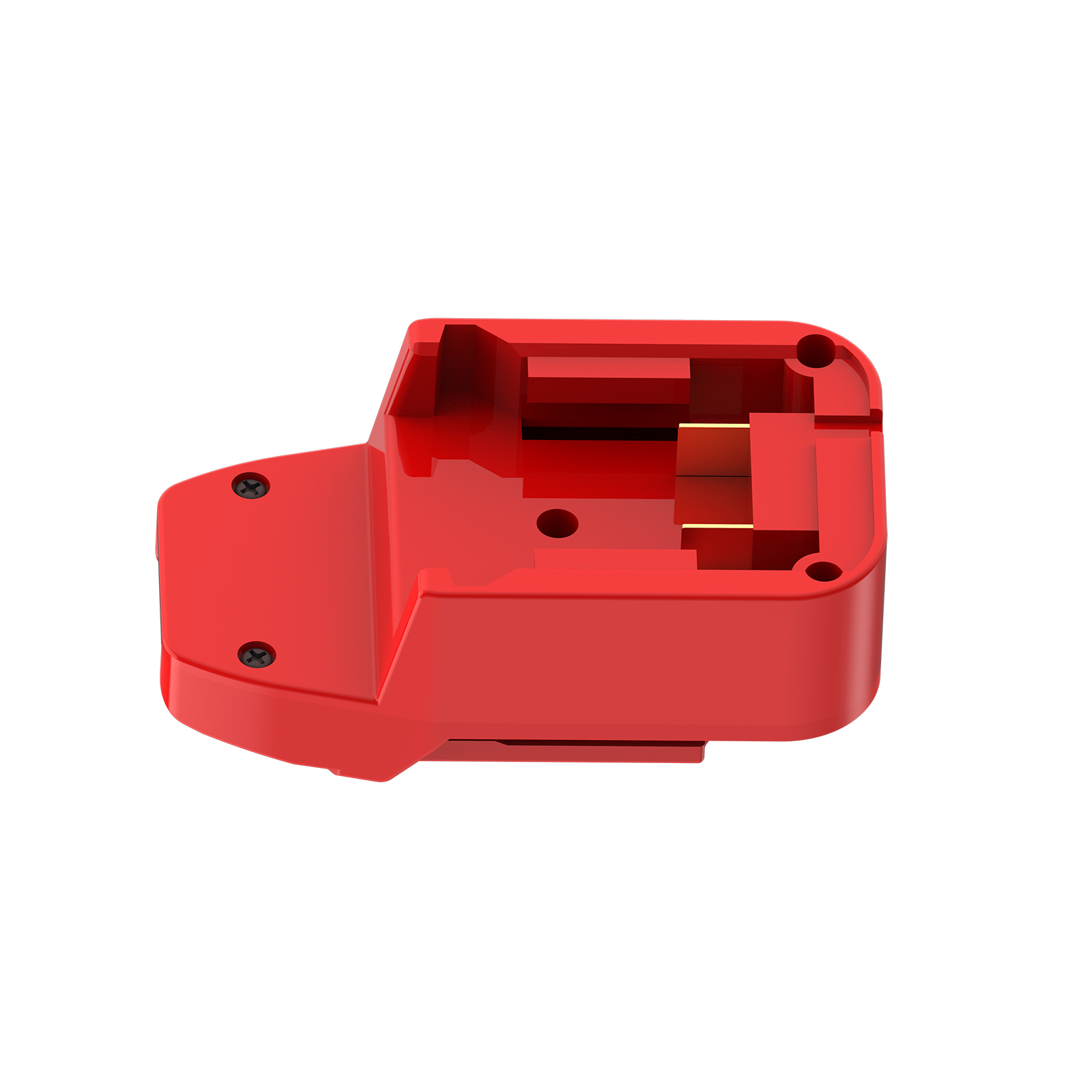 1 Adapter for Milwaukee M18 RED Batteries to Power Bauer 20v Tools - No Charging Function, Adapter Only, Battery and Tool Not Included