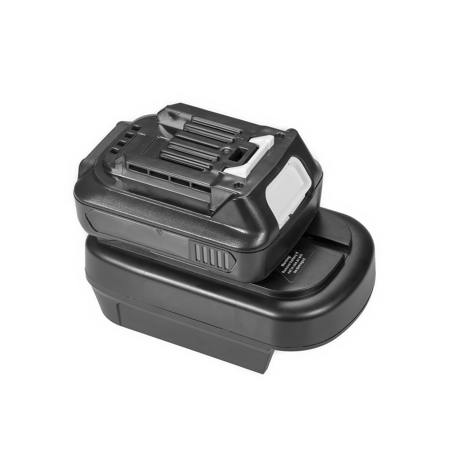 1 Adapter for Milwaukee M18 18v or DeWalt 20v Batteries to Power Makita 12v CXT Type Tools - No Charging Function, Adapter Only, Battery and Tool Not Included