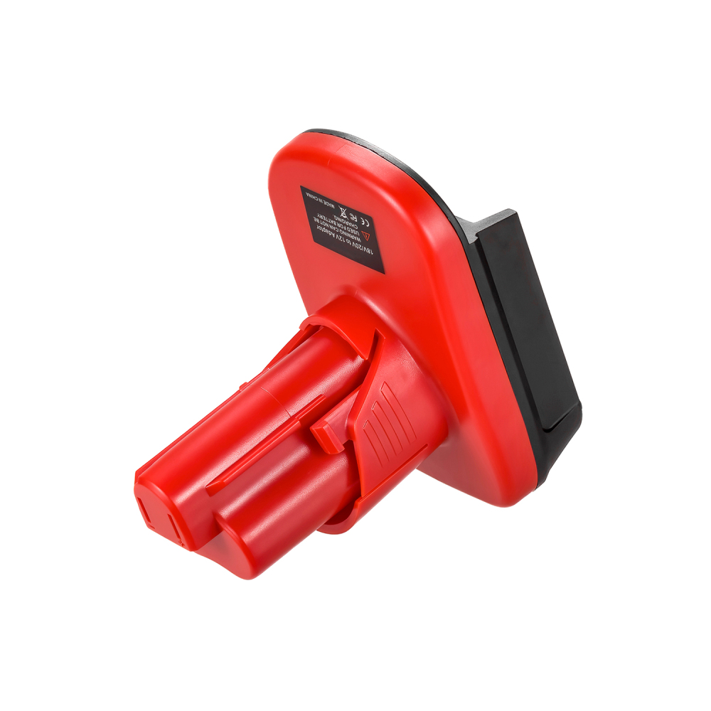 1 Adapter for Milwaukee M18 18v or DeWalt 20v Batteries to Power Milwaukee M12 Tools - No Charging Function, Adapter Only, Battery and Tool Not Included