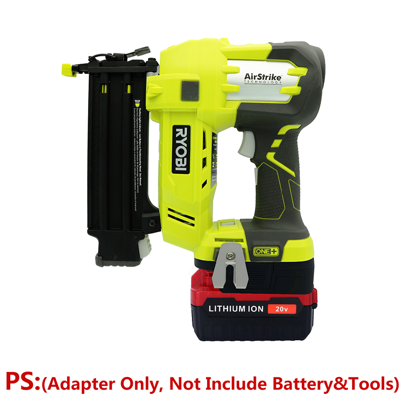 1 Adapter for Porter-Cable 20V Batteries to Power Ryobi 18v Tools - No Charging Function, Adapter Only, Battery and Tool Not Included