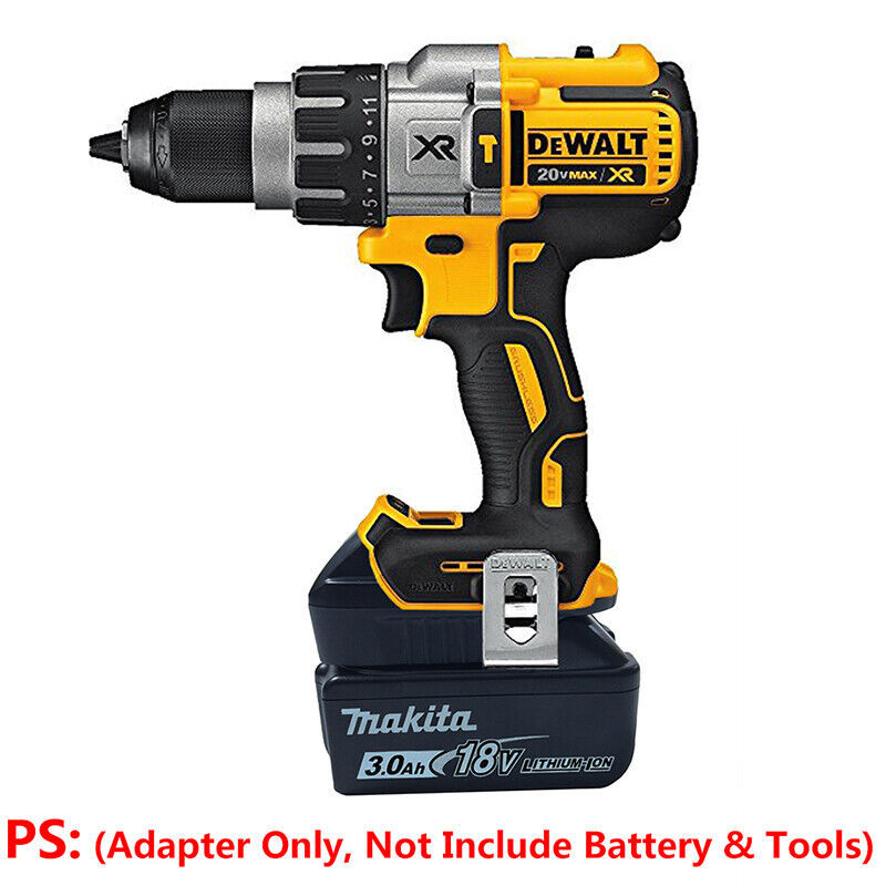 1 Adapter for Makita 18v LXT Batteries to Power DeWalt 20V MAX Tools - No Charging Function, Adapter Only, Battery and Tool Not Included