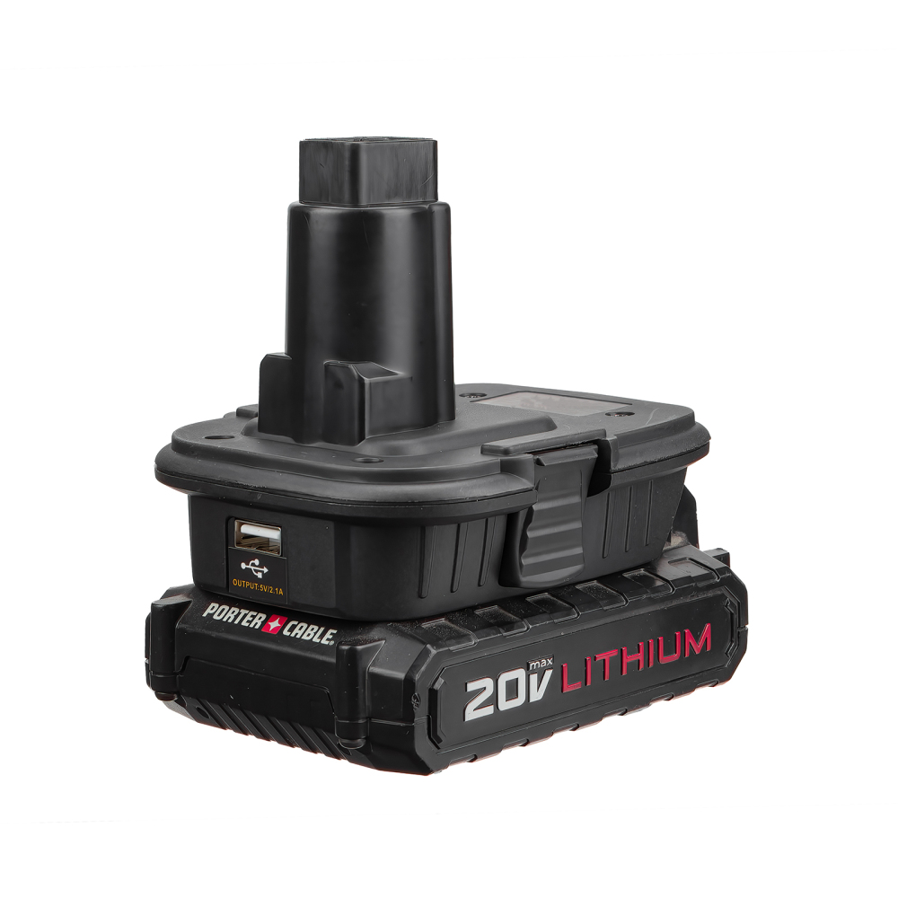 1 Adapter for Porter-Cable 20v MAX Batteries to Power To Dewalt 18v XRP Tools - No Charging Function, Adapter Only, Battery and Tool Not Included
