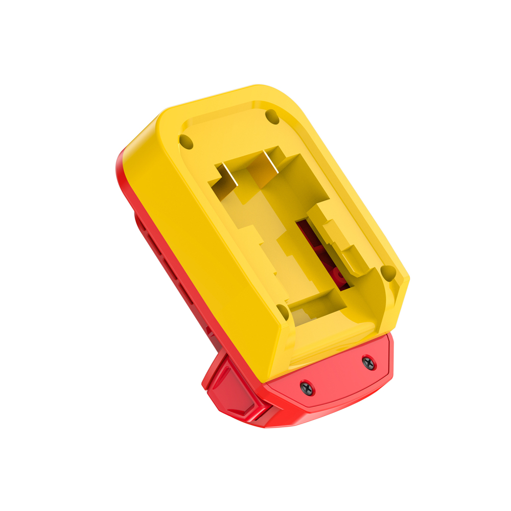1 Adapter for Bauer 20v Batteries to Power Milwaukee M18 Tools - No Charging Function, Adapter Only, Battery and Tool Not Included