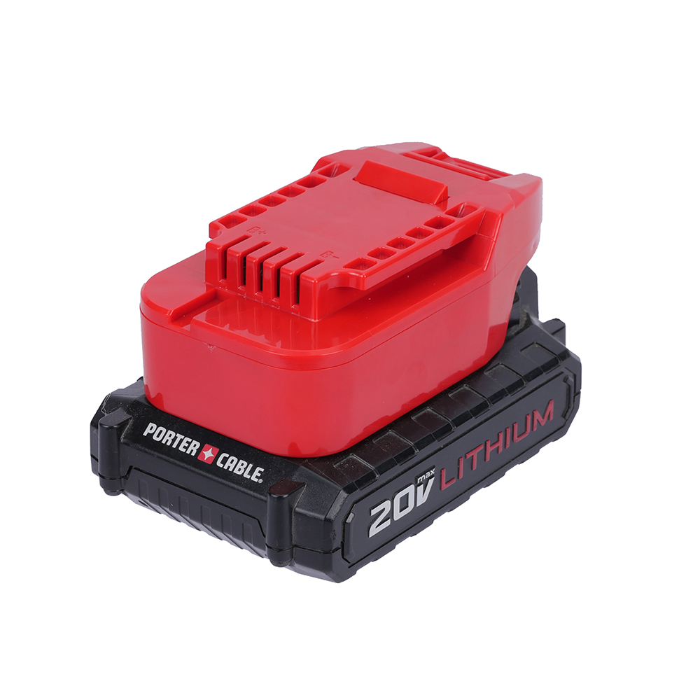 1 Adapter for Porter-Cable 20v MAX Batteries to Power To Bauer 20v Tools - No Charging Function, Adapter Only, Battery and Tool Not Included