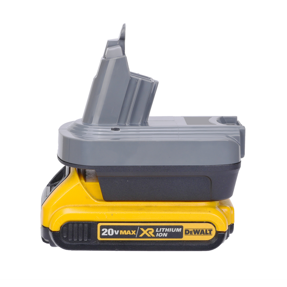 1 Adapter for Milwaukee M18 18v or DeWalt 20v Batteries to Power Dyson V6 Vacuum System Tools - No Charging Function, Adapter Only, Battery and Tool Not Included