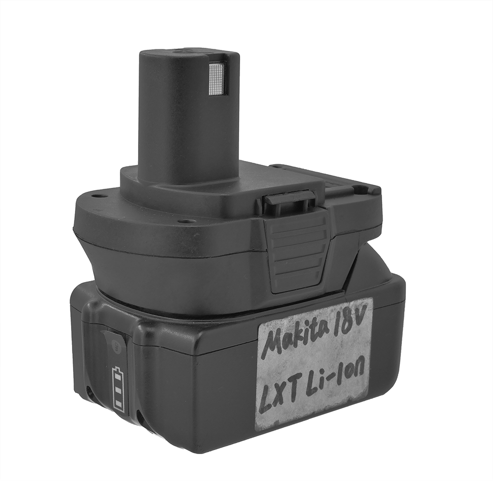 1 Adapter for Makita 18v LXT Batteries to Power Ryobi 18v One+ Tools - No Charging Function, Adapter Only, Battery and Tool Not Included