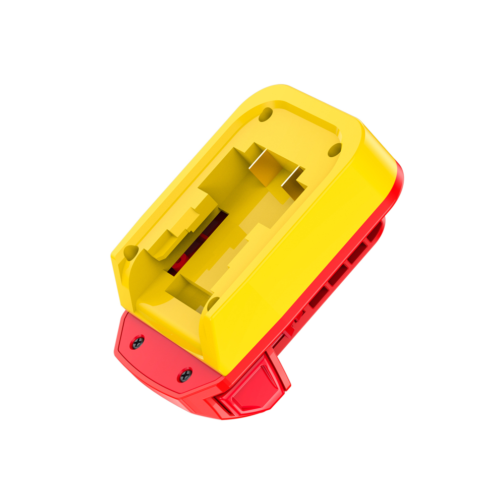 1 Adapter for DeWalt 20v Batteries to Power Milwaukee M18 Tools - No Charging Function, Adapter Only, Battery and Tool Not Included