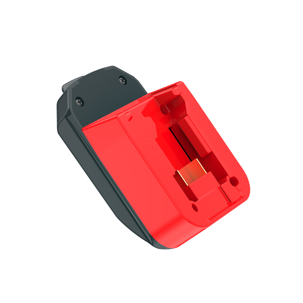 1 Adapter for Milwaukee M18 18v Batteries to Power WORX 20V 6-PIN Tools - No Charging Function, Adapter Only, Battery and Tool Not Included