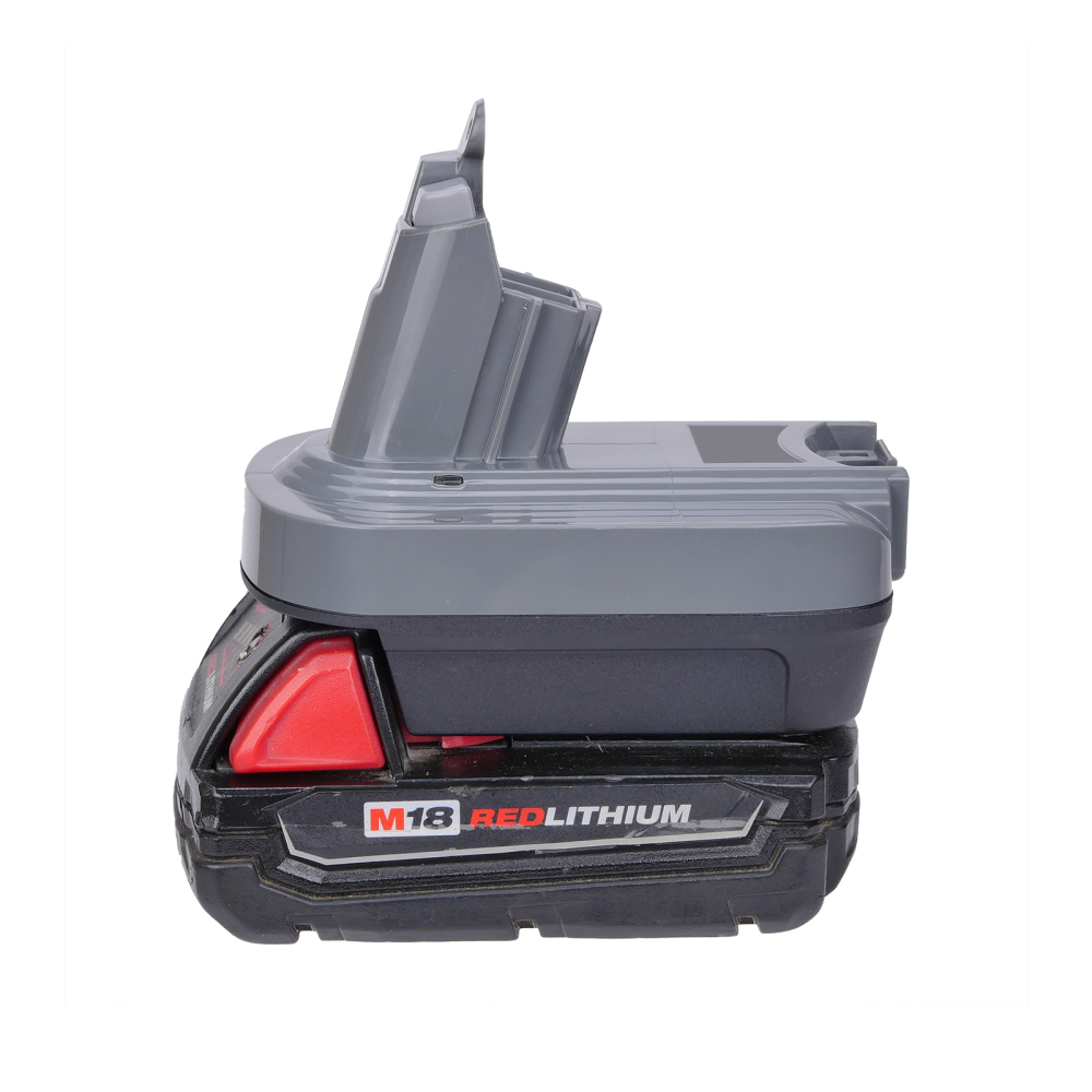 1 Adapter for Milwaukee M18 18v or DeWalt 20v Batteries to Power Dyson V6 Vacuum System Tools - No Charging Function, Adapter Only, Battery and Tool Not Included