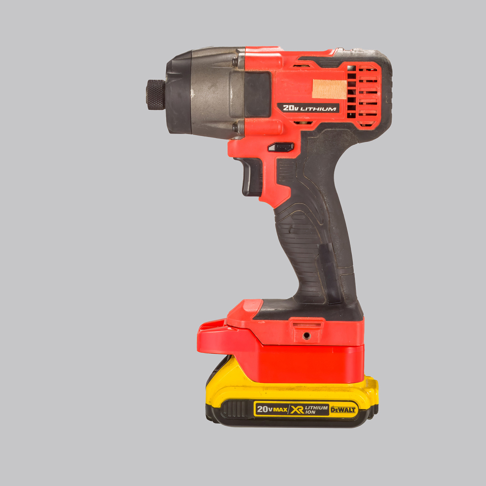 1 Adapter for Hercules 20v or DeWalt 20v XR MAX Batteries to Power To Bauer 20v Tools - No Charging Function, Adapter Only, Battery and Tool Not Included
