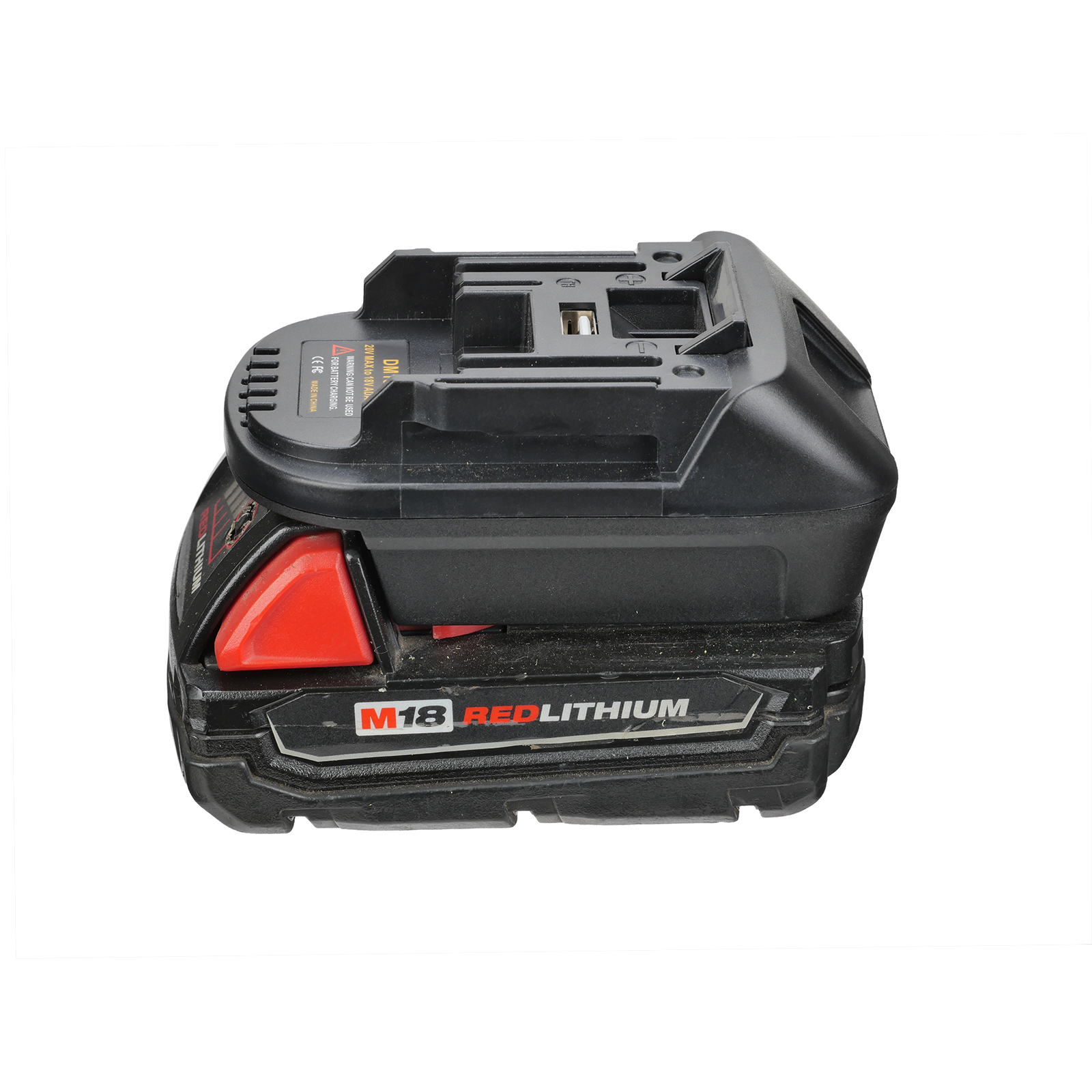 1 Adapter for Milwaukee M18 18v or DeWalt 20v Batteries to Power Makita 18V Tools - No Charging Function, Adapter Only, Battery and Tool Not Included