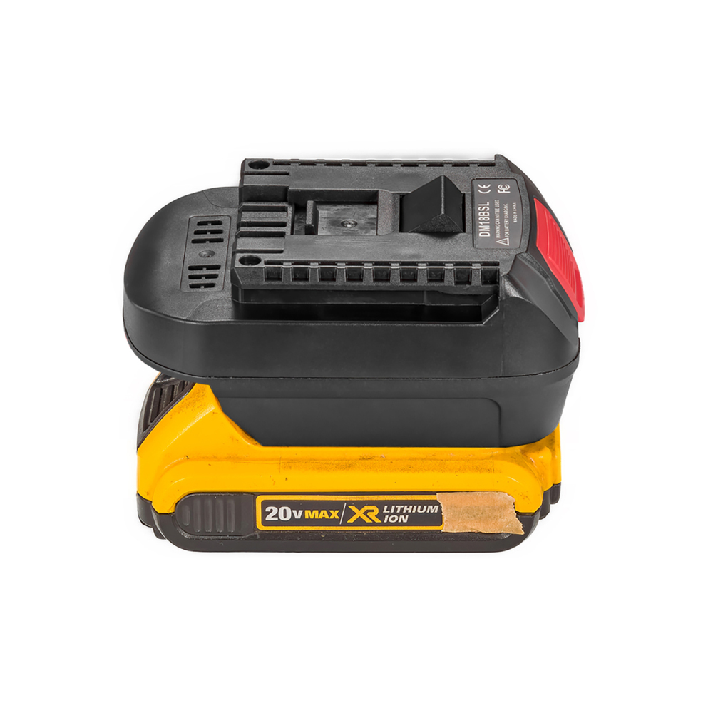 1 Adapter for DeWalt 20v Bauer 20v Batteries to Power Bosch 18v Blue Tools - No Charging Function, Adapter Only, Battery and Tool Not Included