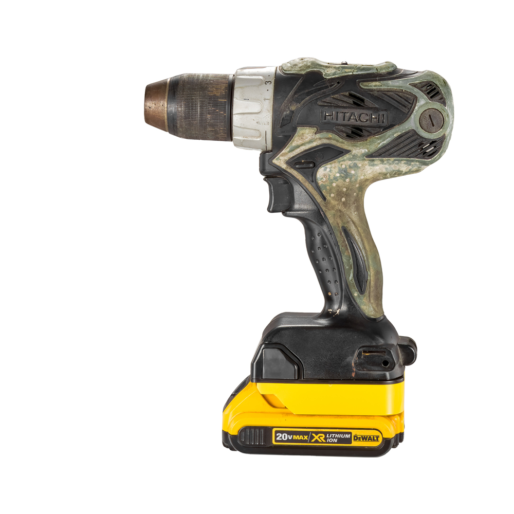 1 Adapter for DeWalt 20v Bauer 20v Batteries to Power Hitachi 18V Tools - No Charging Function, Adapter Only, Battery and Tool Not Included