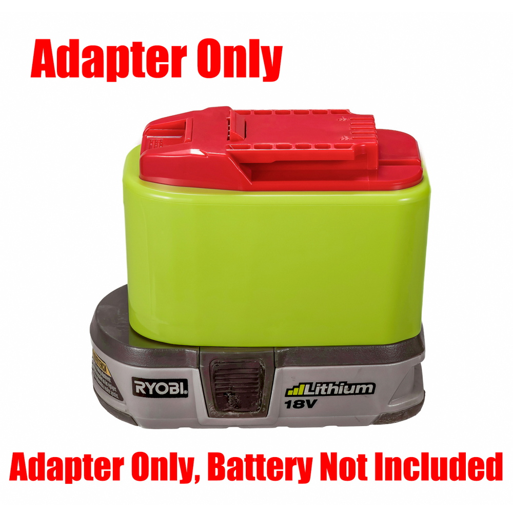 1 Adapter for Ryobi 18v One+ Batteries to Power To Bauer 20v Tools - No Charging Function, Adapter Only, Battery and Tool Not Included