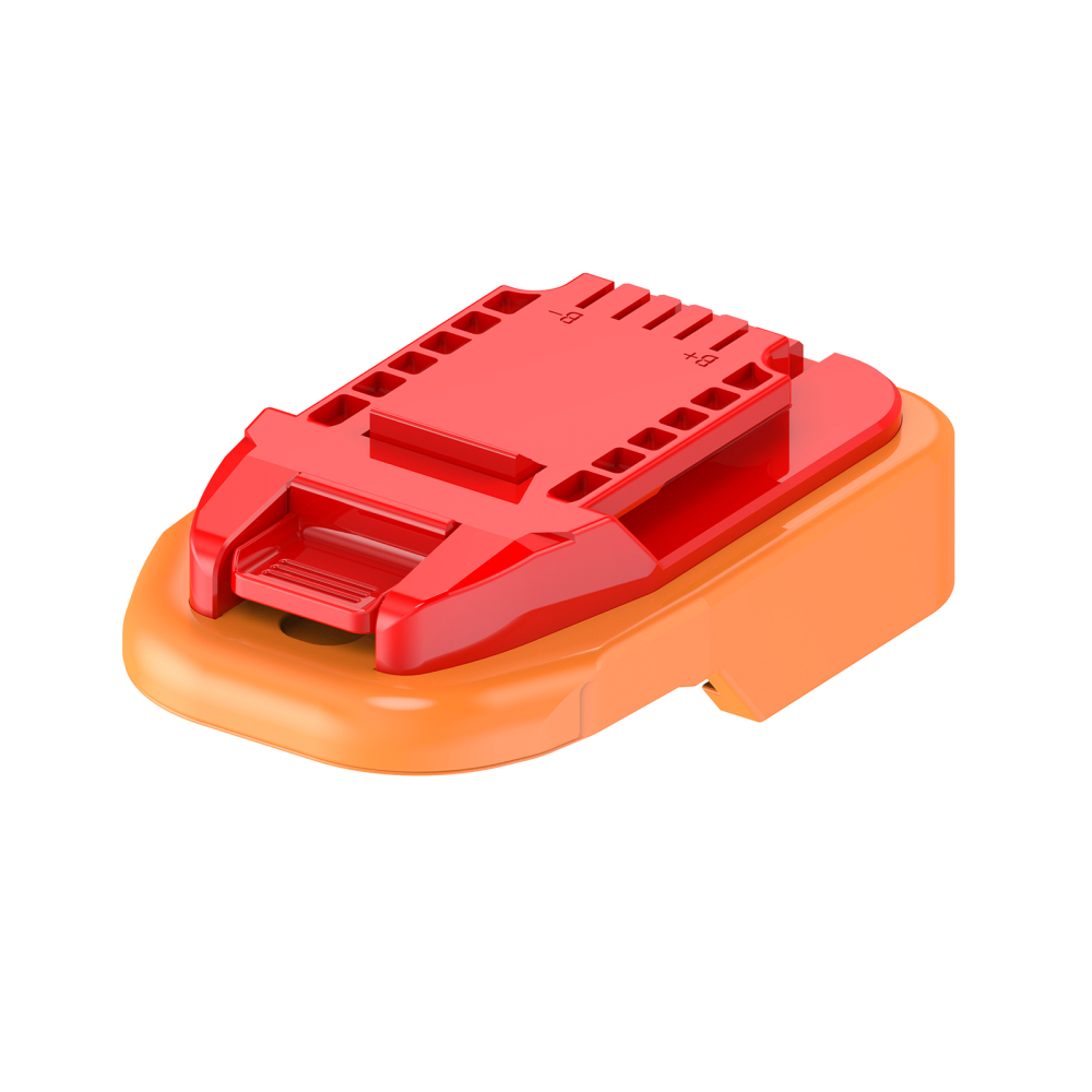 1 Adapter for Ridgid 18v Batteries to Power To Bauer 20v Tools - No Charging Function, Adapter Only, Battery and Tool Not Included
