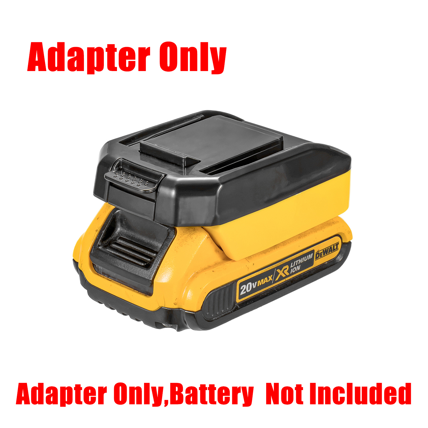 1 Adapter for DeWalt 20v Bauer 20v Batteries to Power Worx 20v Tools - No Charging Function, Adapter Only, Battery and Tool Not Included