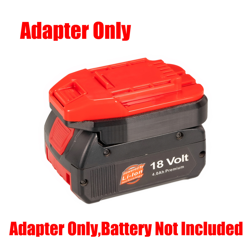 1 Adapter for Bosch 18v Blue Batteries to Power To Bauer 20v Tools - No Charging Function, Adapter Only, Battery and Tool Not Included