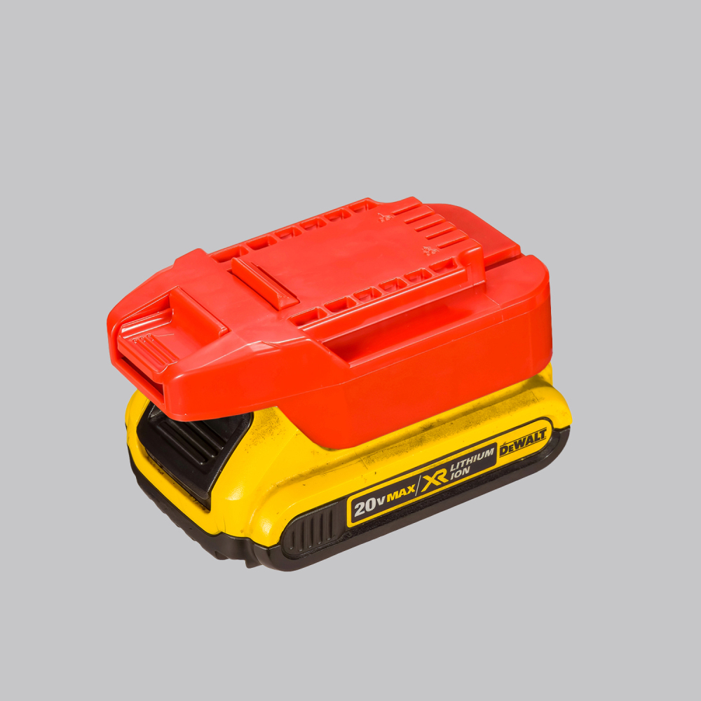 1 Adapter for Hercules 20v or DeWalt 20v XR MAX Batteries to Power To Bauer 20v Tools - No Charging Function, Adapter Only, Battery and Tool Not Included