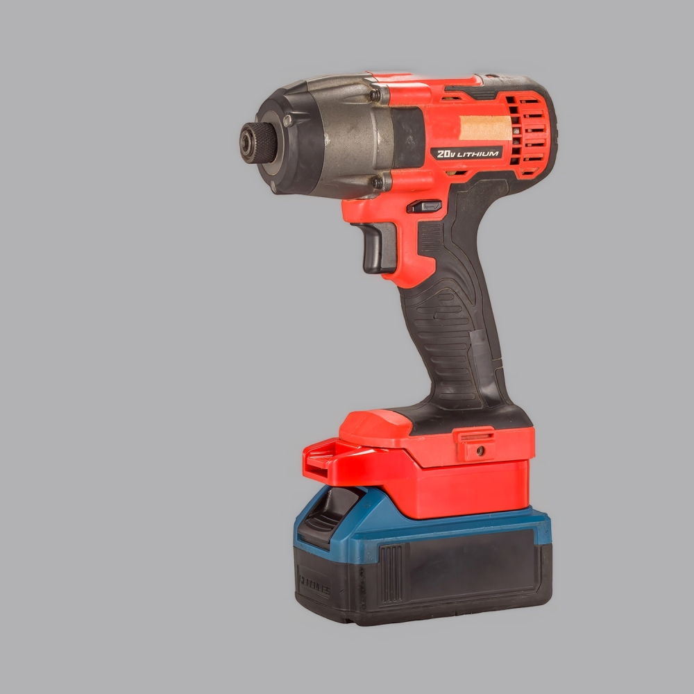 1 Adapter for Hercules 20v or DeWalt 20v XR MAX Batteries to Power To Bauer 20v Tools - No Charging Function, Adapter Only, Battery and Tool Not Included