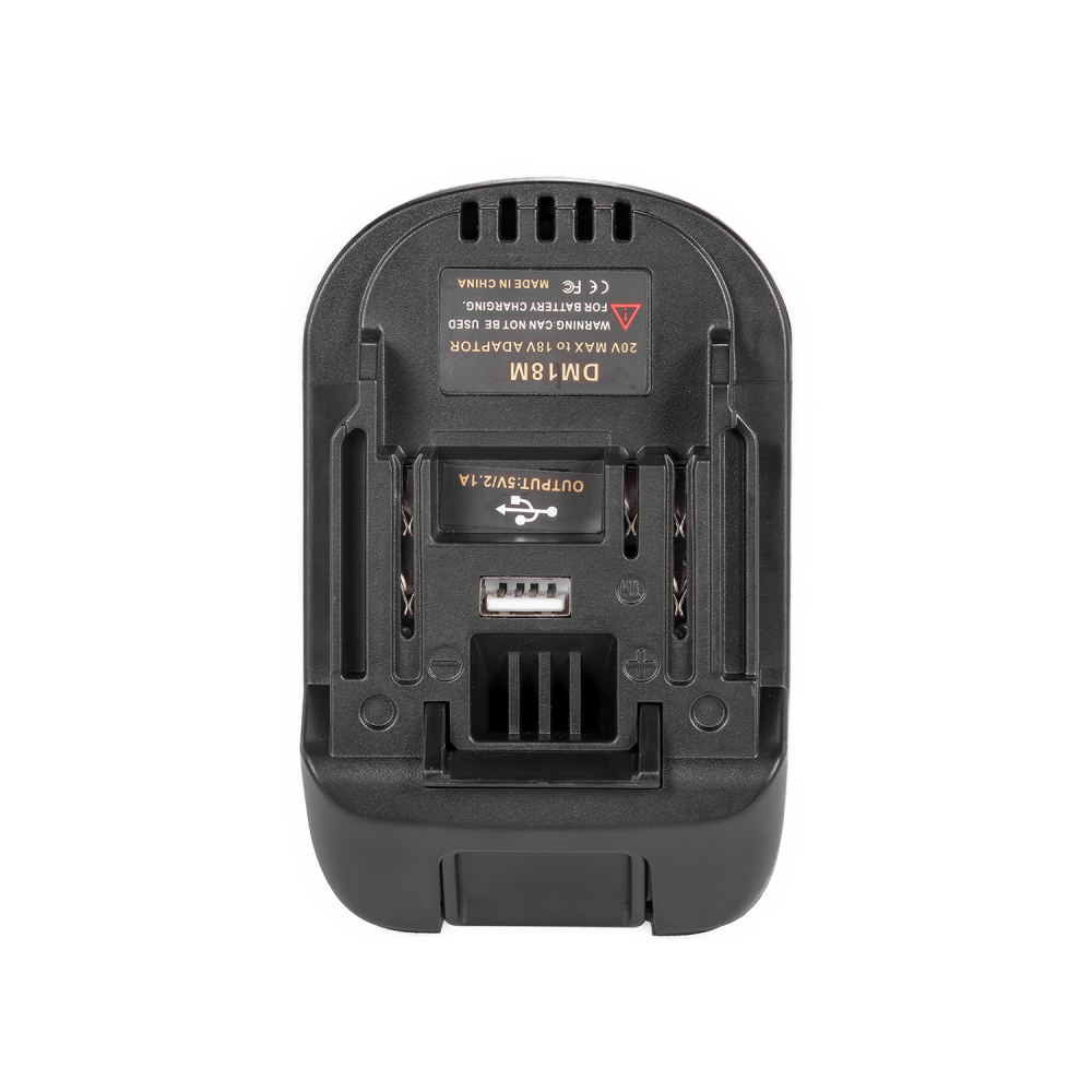1 Adapter for DeWalt 20v Bauer 20v Batteries to Power Makita 18v Tools - No Charging Function, Adapter Only, Battery and Tool Not Included