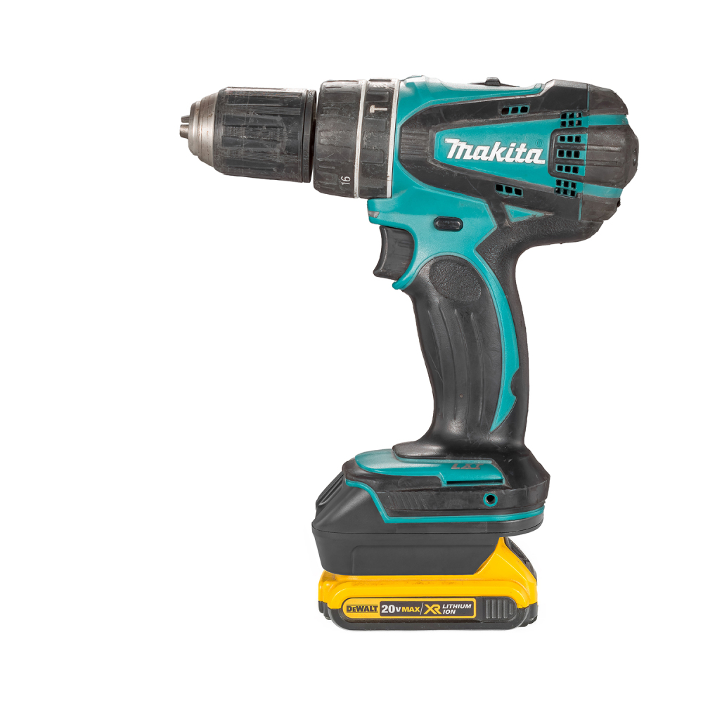 1 Adapter for DeWalt 20v Bauer 20v Batteries to Power Makita 18v Tools - No Charging Function, Adapter Only, Battery and Tool Not Included