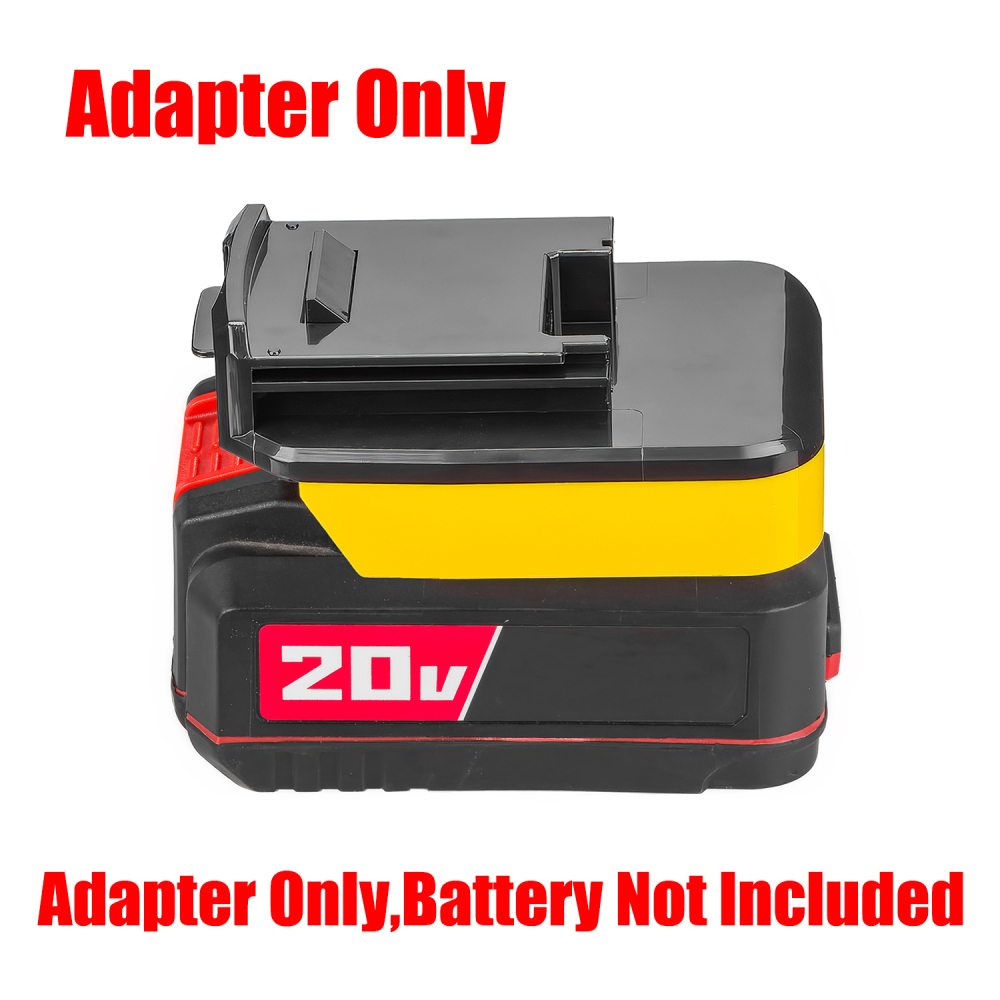 1 Adapter for DeWalt 20v Bauer 20v Batteries to Power Porter Cable 18v Tools - No Charging Function, Adapter Only, Battery and Tool Not Included