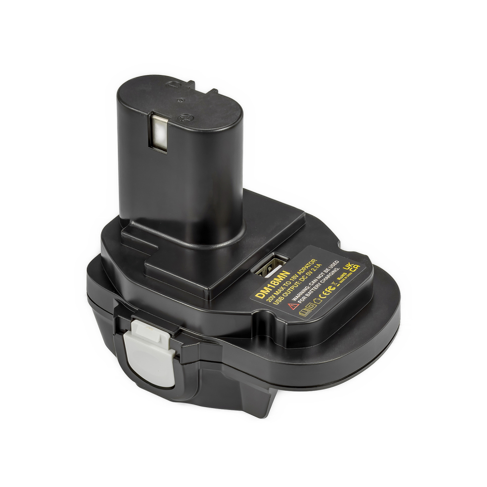 1 Adapter for DeWalt 20v MAX Batteries to Power Makita Older 18v MXT Tools - No Charging Function, Adapter Only, Battery and Tool Not Included