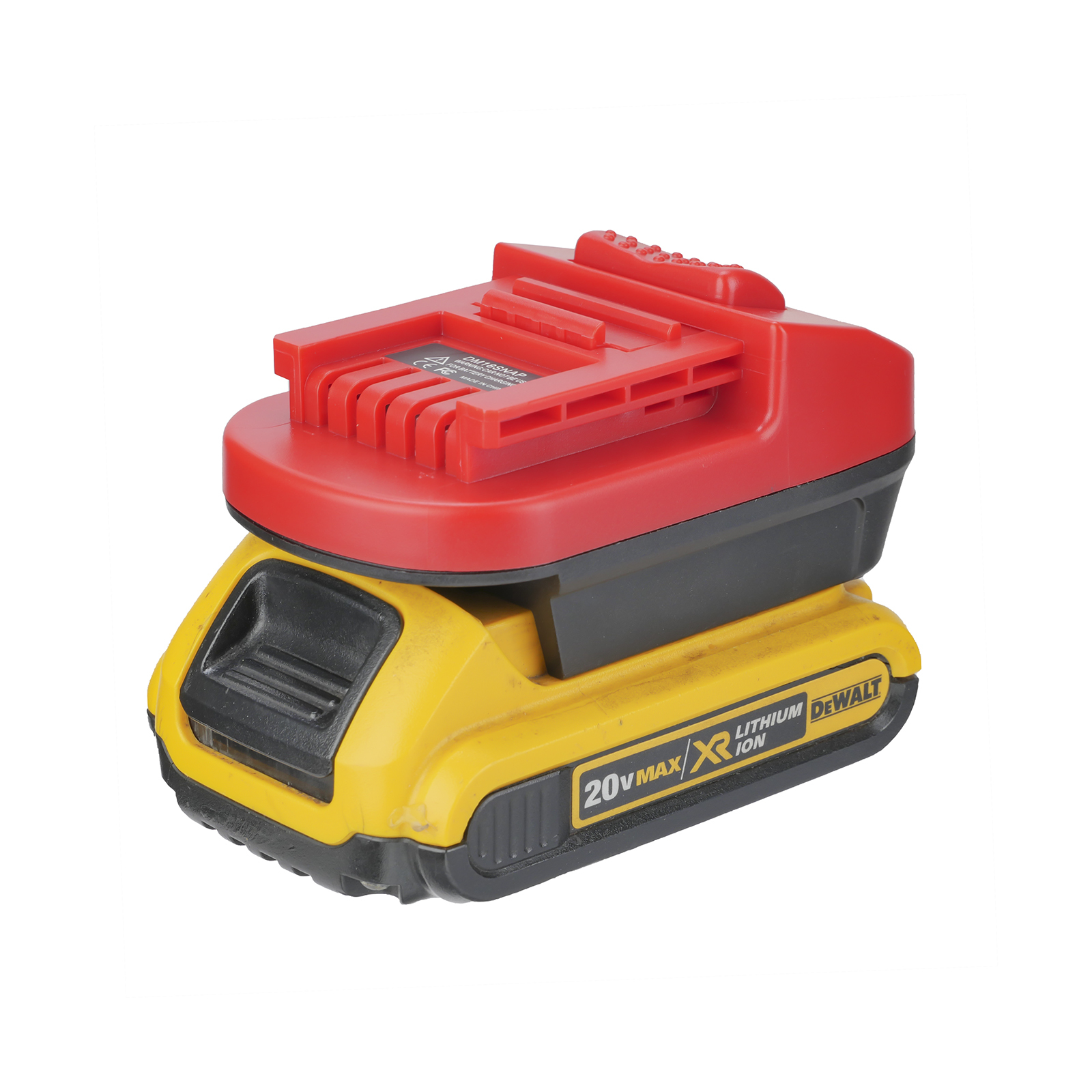 1 Adapter for Milwaukee M18 18v or DeWalt 20v Batteries to Power New Snap-On 18V Tools - No Charging Function, Adapter Only, Battery and Tool Not Included