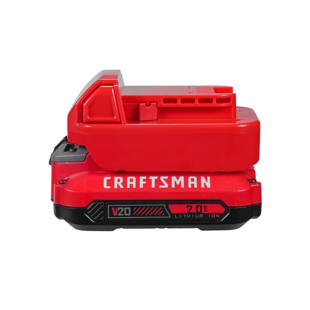 1 Adapter for Craftsman New 20v V20 Batteries to Power Milwaukee M18 Tools - No Charging Function, Adapter Only, Battery and Tool Not Included