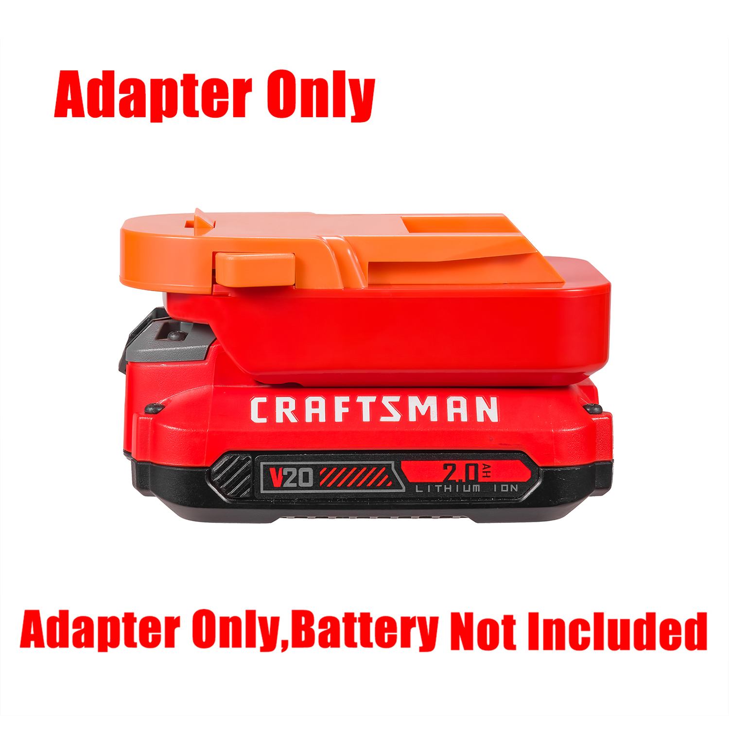 1 Adapter for Craftsman New 20v V20 Batteries to Power Ridgid 18v Tools - No Charging Function, Adapter Only, Battery and Tool Not Included