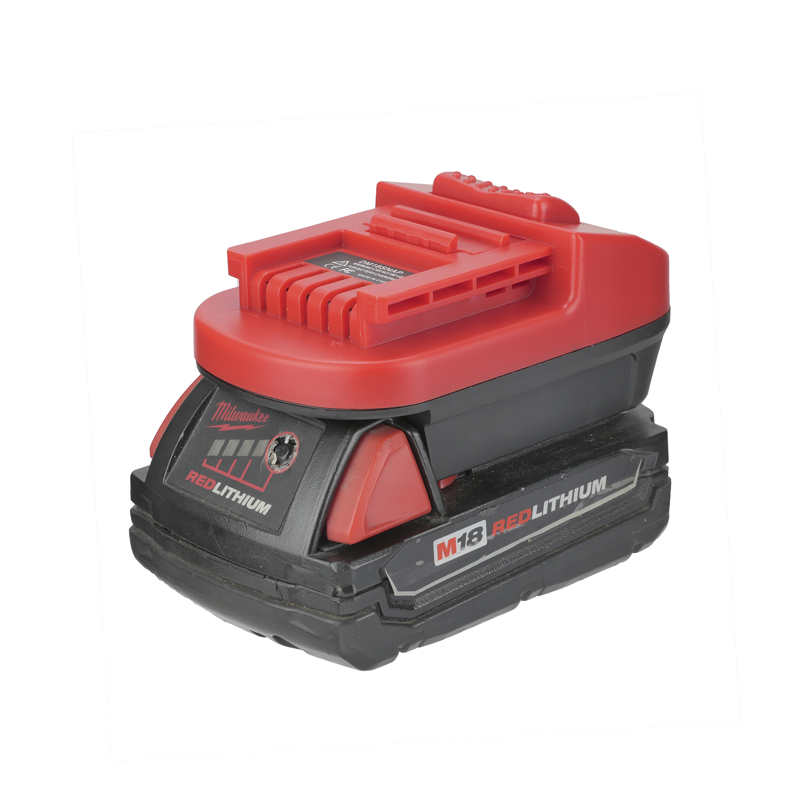 1 Adapter for Milwaukee M18 18v or DeWalt 20v Batteries to Power New Snap-On 18V Tools - No Charging Function, Adapter Only, Battery and Tool Not Included