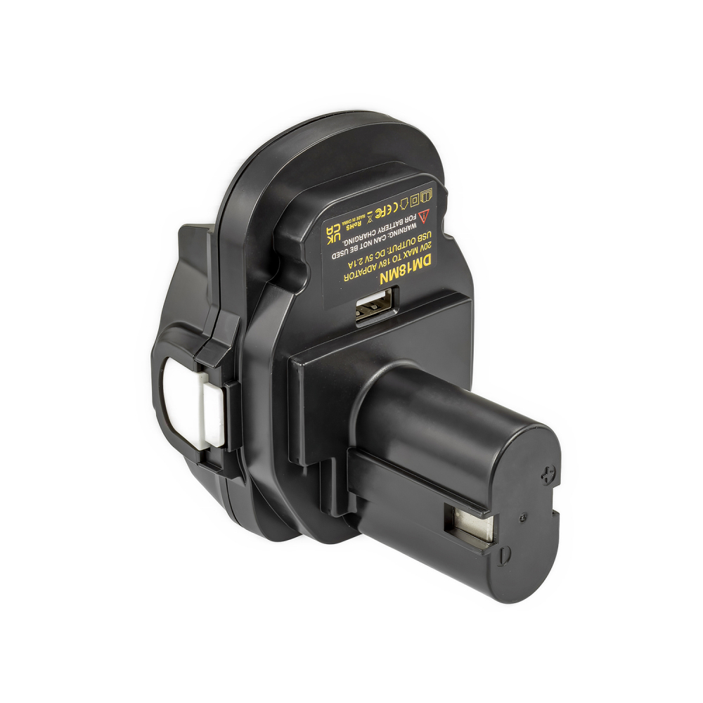 1 Adapter for DeWalt 20v MAX Batteries to Power Makita Older 18v MXT Tools - No Charging Function, Adapter Only, Battery and Tool Not Included