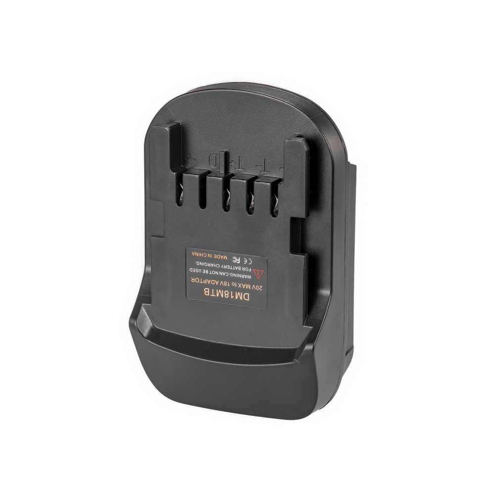 1 Adapter for Milwaukee M18 18v or DeWalt 20v Batteries to Power Older Metabo (Not HPT) 18v Tools - No Charging Function, Adapter Only, Battery and Tool Not Included