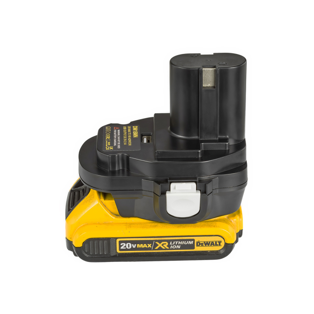 1 Adapter for DeWalt 20v MAX Batteries to Power Makita Older 18v MXT Tools - No Charging Function, Adapter Only, Battery and Tool Not Included