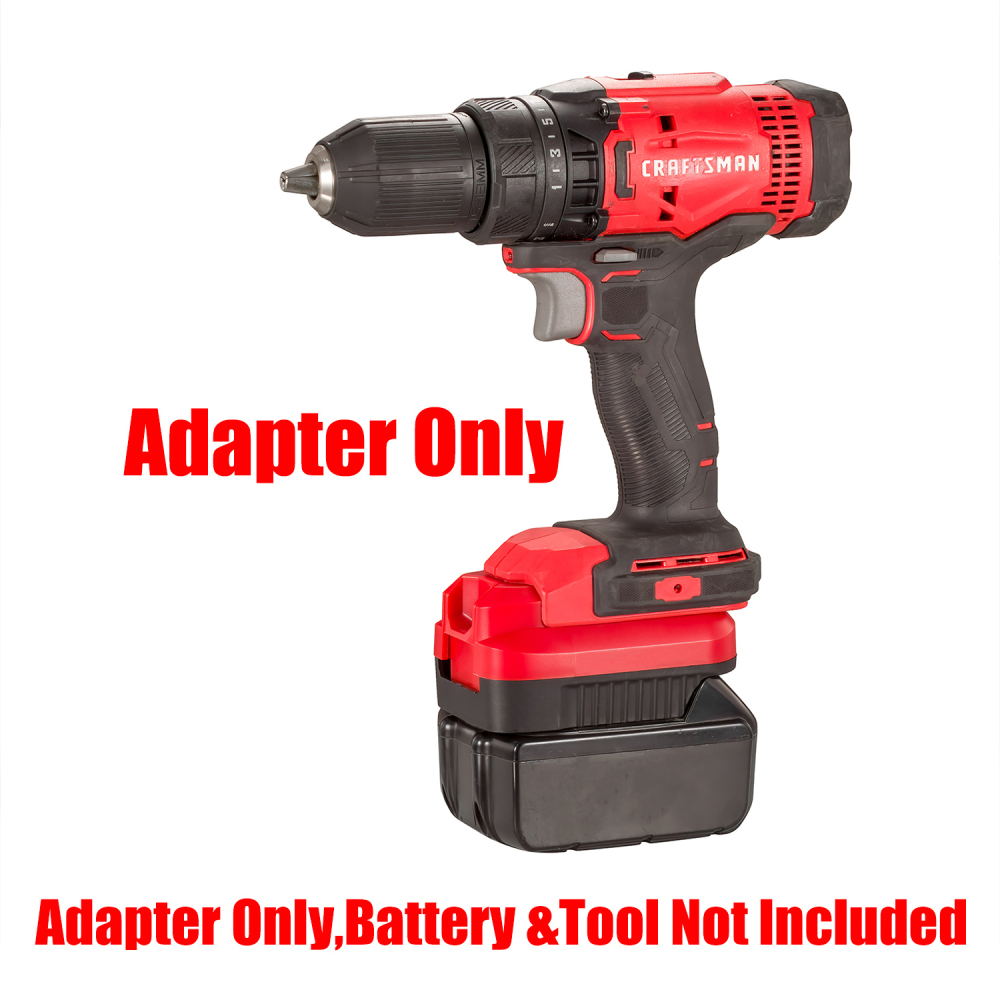 1 Adapter for Makita 18v Batteries to Power Craftsman NEW 20v V20 Tools - No Charging Function, Adapter Only, Battery and Tool Not Included