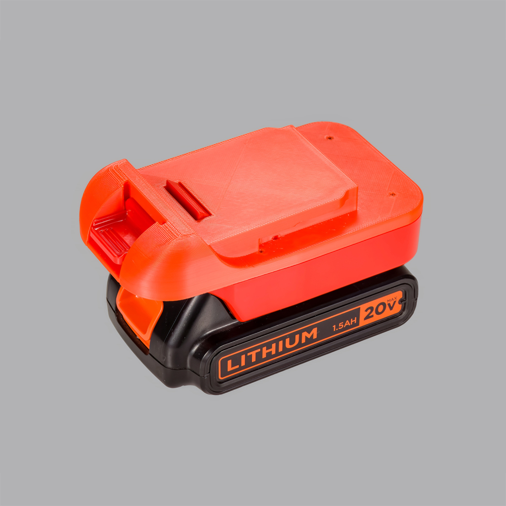 1 Adapter for Porter Cable / Black & Decker 20v MAX Batteries to Power Craftsman Old 20v Tools - No Charging Function, Adapter Only, Battery and Tool Not Included