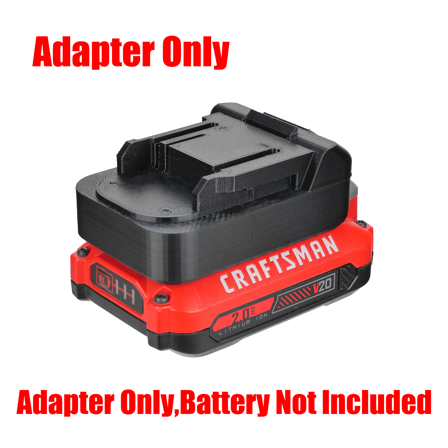1 Adapter for Craftsman New 20v V20 Batteries to Power Makita 18v Tools - No Charging Function, Adapter Only, Battery and Tool Not Included