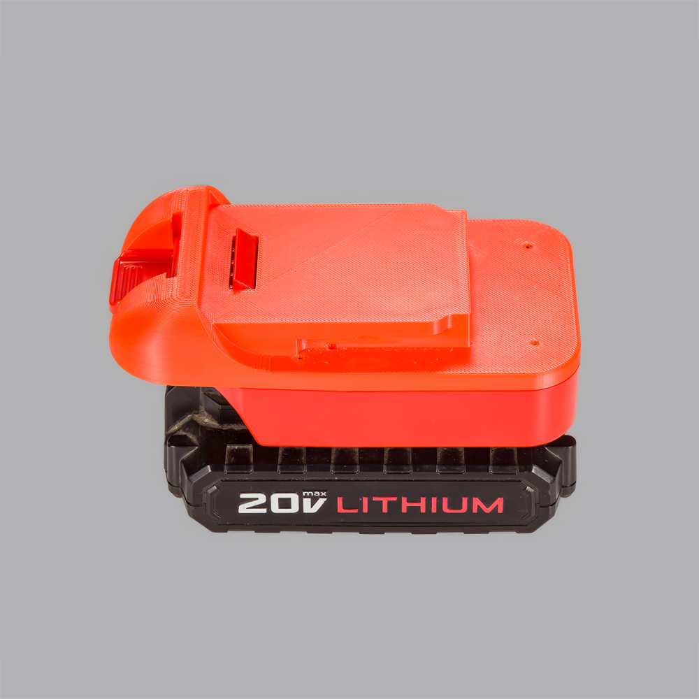 1 Adapter for Porter Cable / Black & Decker 20v MAX Batteries to Power Craftsman Old 20v Tools - No Charging Function, Adapter Only, Battery and Tool Not Included