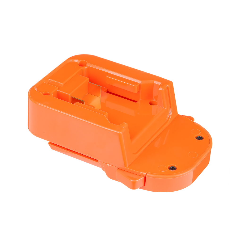 1x Adapter Fits Milwaukee M18 RED Li-Ion Battery To Ridgid 18v Type Tools - No Charging Function, Adapter Only, Battery and Tool Not Included